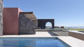 Wonderful Santorini Villa 1 Bedroom Villa Elegance Private Pool Phenomenal Sea Views Finikia